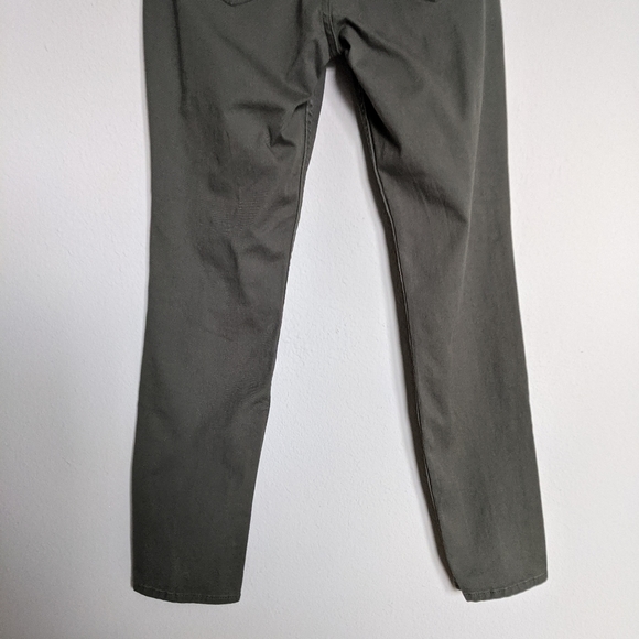 Olive green skinny jeans size 27 - Picture 4 of 7